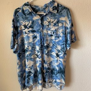 Men’s Magellan Hawaiian print collared shirt